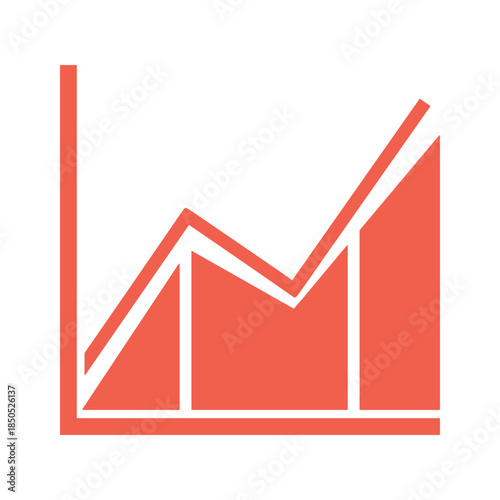Graph showing increasing trend with fluctuations
