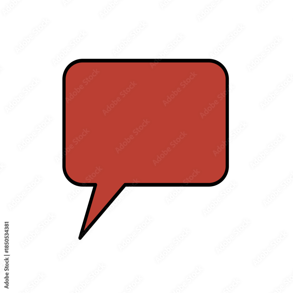 Naklejka premium Speech bubbles with textured