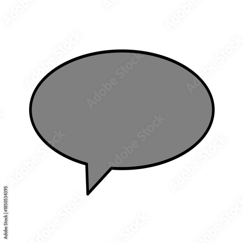Speech bubbles with textured