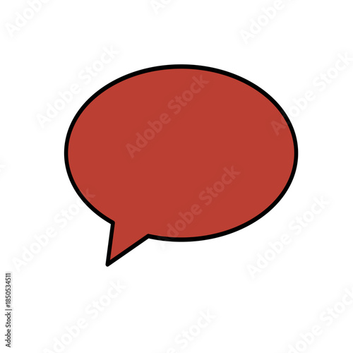 Speech bubbles with textured