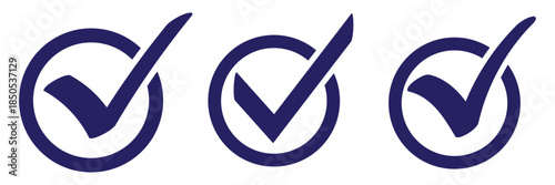 check box icon with correct, accept checkmark icons green tick box, check list circle frame - checkbox symbol sign. Green check mark icon in a box.