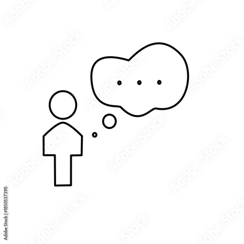 Speech balloon, chat icon