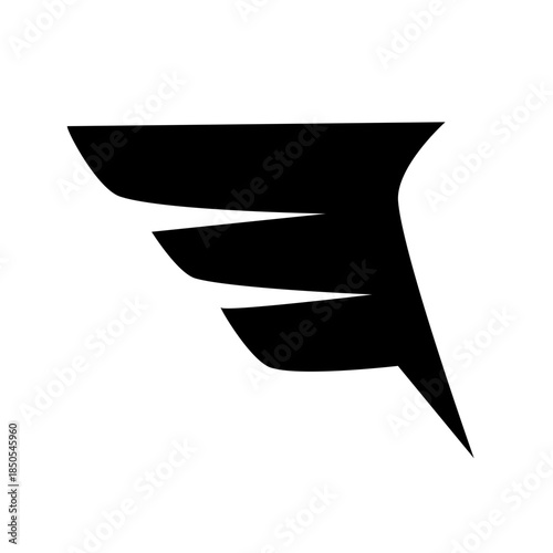 Vector wings. Wings icon set