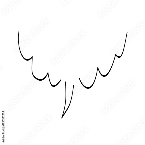 Speech bubble chat icon illustration