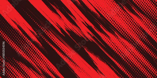 black red dragon decal brush fire volcano lava sakura Asia Japan anime style illustration sporty background banner style illustration.