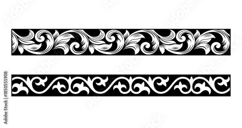 acanthus, antique, artistic, baroque, black and white, border, border design, certificate, classical, corner, damask, decoration, decorative, divider, elegant, element, engraving, filigree, filigree b