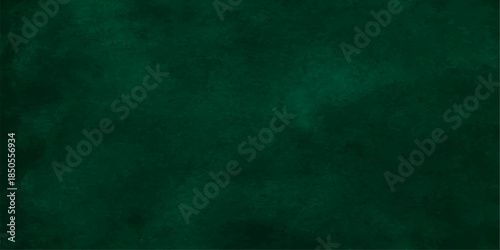 A blank green chalkboard backdrop with a vintage grunge texture and aged paper pattern creates a rough dark wall material for an empty old canvas design