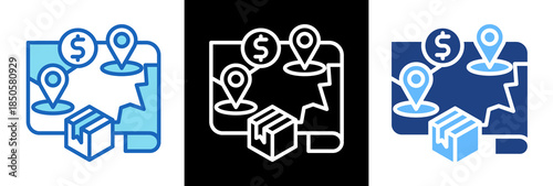 Free Trade Zone triplestyle icon