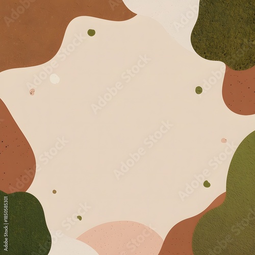 Clay Texture Natural Frame