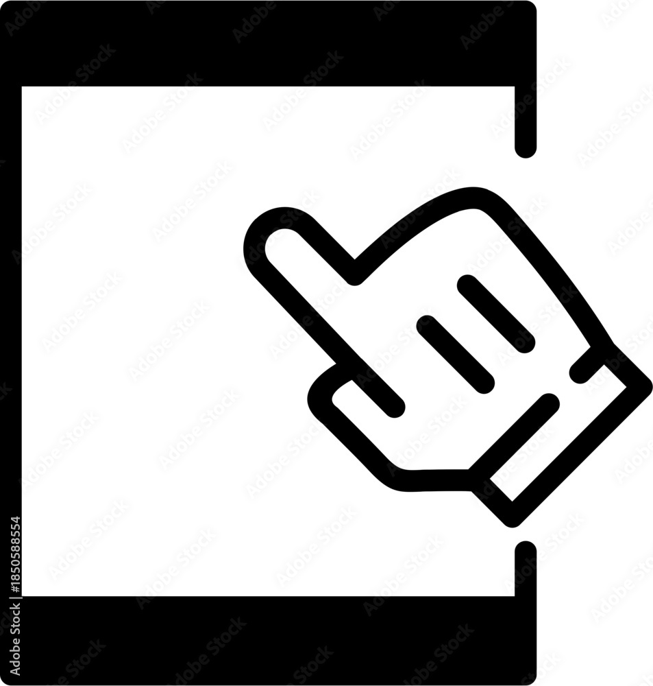 Fototapeta premium Touch Screen
