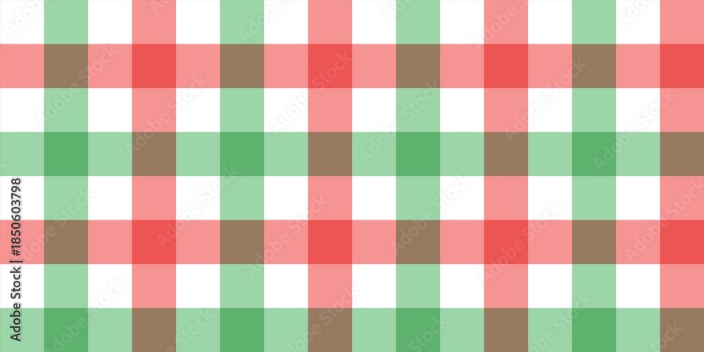 Obraz premium Seamless multicolor checkerboard pattern with pastel green, red, and pink tones, playful geometric background ideal for wallpaper, textile design, wrapping paper, web layouts, and creative projects.