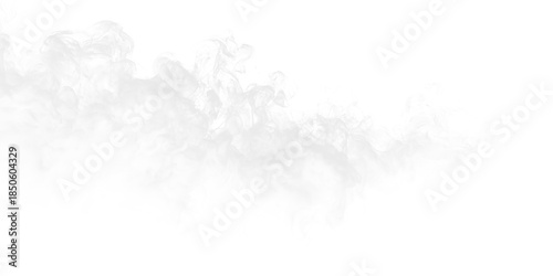 Εκτύπωση καμβά Smoke moving across a transparent space, creating a swirling pattern and soft te