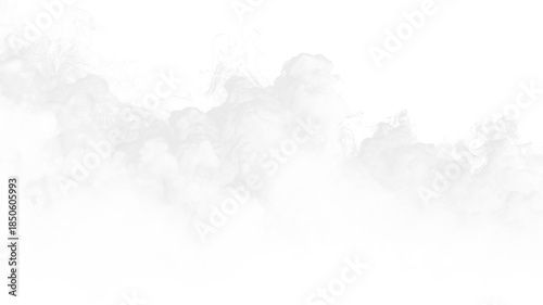 Foto Clouds form a soft background layer in a clear space during daylight, creating a