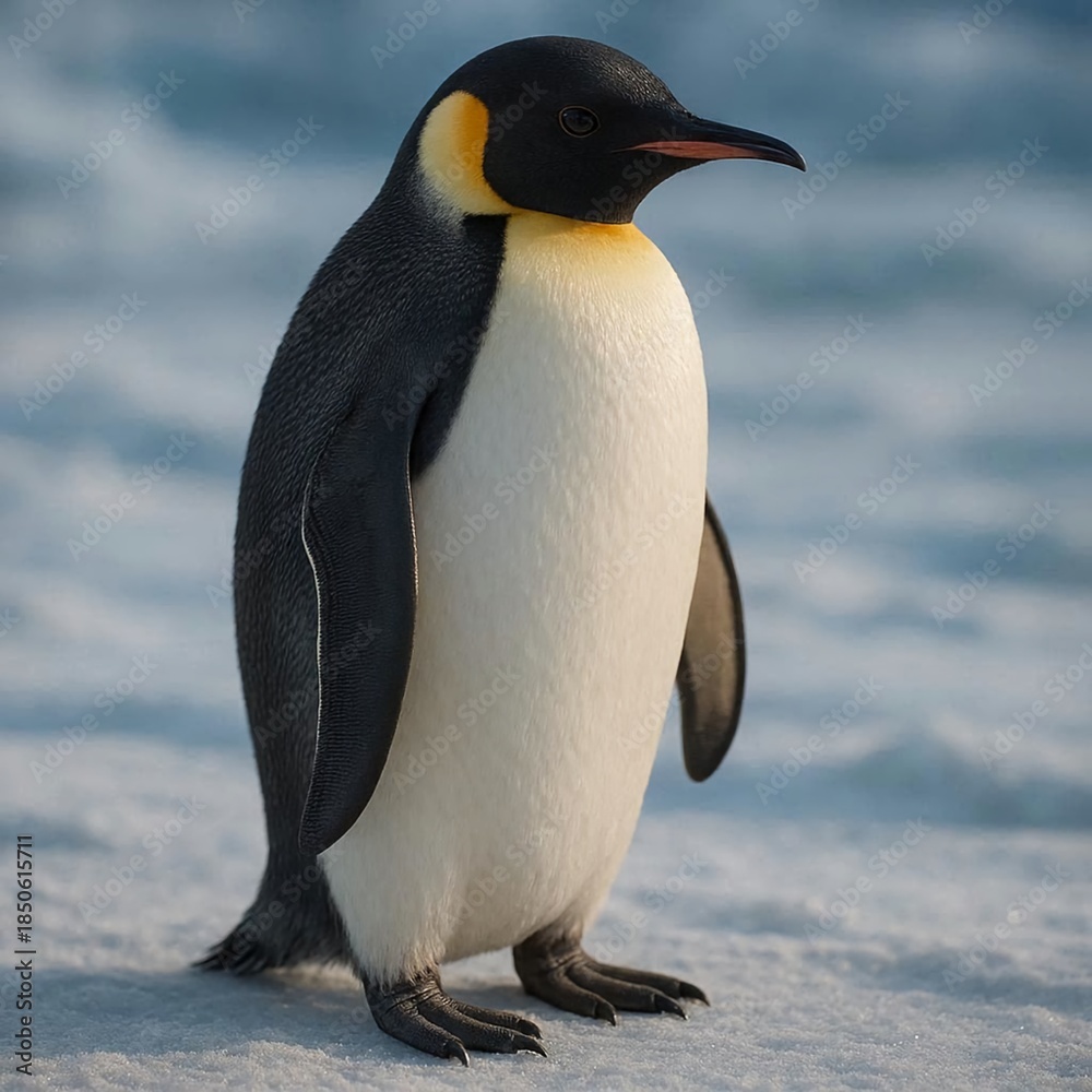 Obraz premium king penguin in antarctica