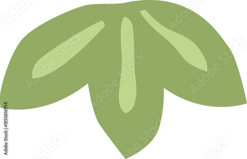 竹の葉のイラスト	