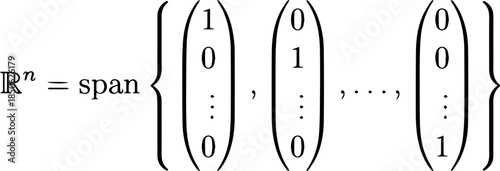 Matrix Linear Algebra Concept Vector Illustration Showing Mathematical Grid, Rows Columns, Determinant and Abstract Data Structure for Education, Science and Technology Design