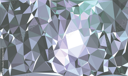 Geometric Abstract: A visually stunning abstract composition featuring a complex arrangement of interconnected triangles and polygons, creating a dynamic interplay of light and shadow  Abstract backgr