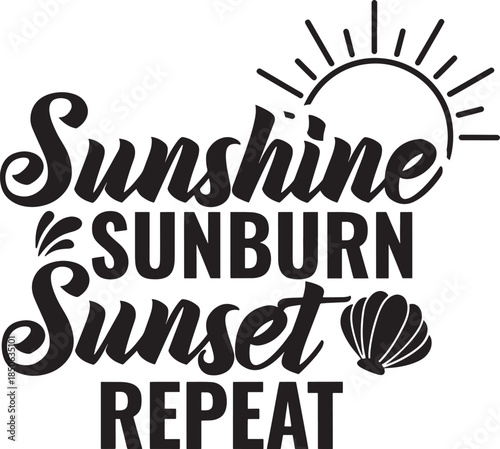 Embrace the cycle of summer: sunshine, sunburn, sunset, repeat, with a lovely seashell