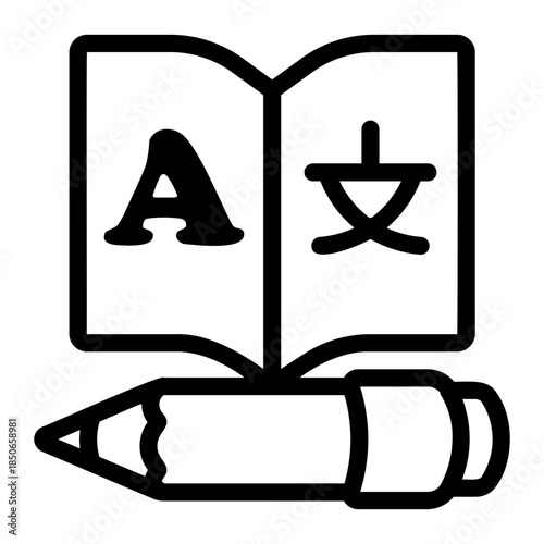 book Line Icon