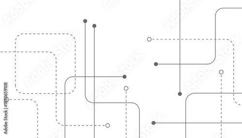 Abstract background with technology circuit board texture. Modern electronic motherboard texture. Creative idea for internet technology. Tech concept for header, web banner, website, presentation.