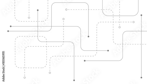 Abstract background with technology circuit board texture. Modern electronic motherboard texture. Creative idea for internet technology. Tech concept for header, web banner, website, presentation.
