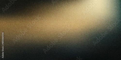 Abstract grainy banner background golden gray yellow black noise texture poster cover header backdrop design