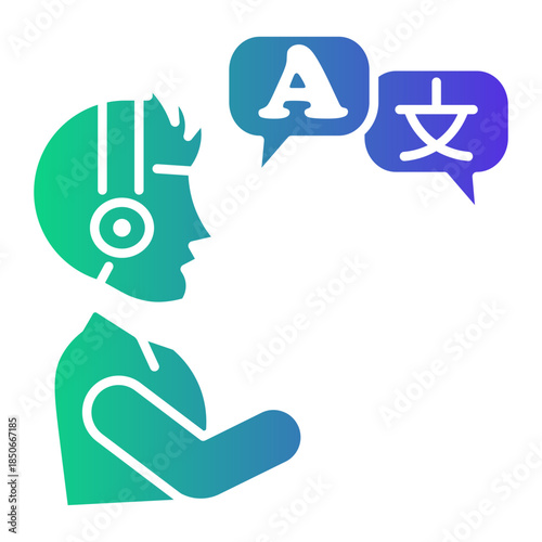 translator Gradient icon