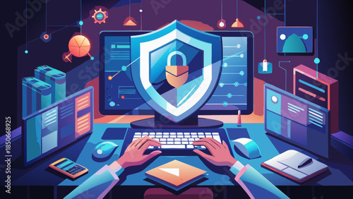 Secure workspace with multiple devices