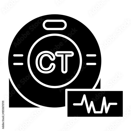 ct scan Solid icon