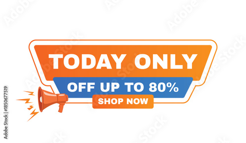 Colorful sales label collection Big sale special discount offer badge and label template set