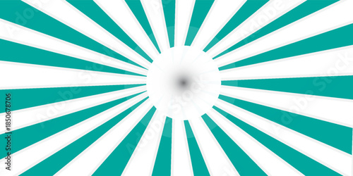 vector, abstract green pastel sunburst design background. sunlight green pastel illustration.