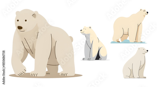 polar bear and polar bears