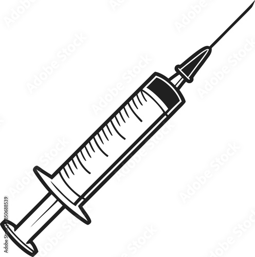 syringe with needle