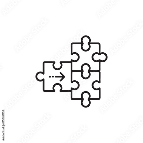 jigsaw puzzle with missing piece