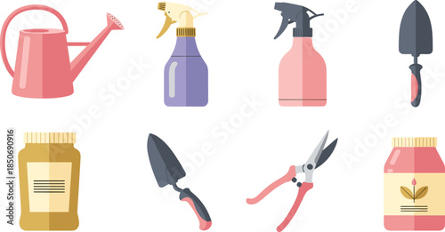 Essential gardening tools and supplies