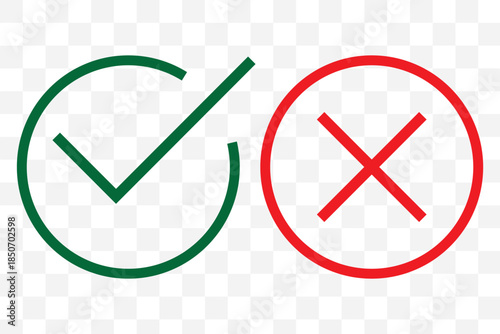 Black check mark icons set. Checkmark vector icon collection. Checked icon or correct choice sign. Check mark or checkbox pictogram. Vector illustration