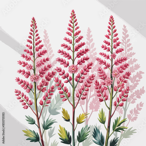 A beautifully designed arrangement of pink flowers stands out with intricate details, celebrating nature's beauty through a delicate yet vibrant artistic representation.