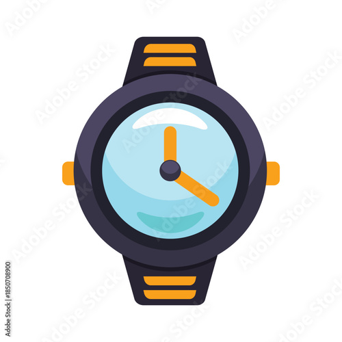 Dive watch icon, diving watch icon, scuba dive equipment wristwatch vector, diving clip art, scuba diving clip art
