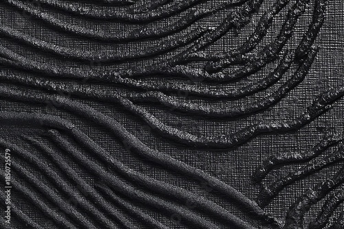 Wallpaper Mural Captivating black matte finish ideal for enhancing eye makeup. Torontodigital.ca