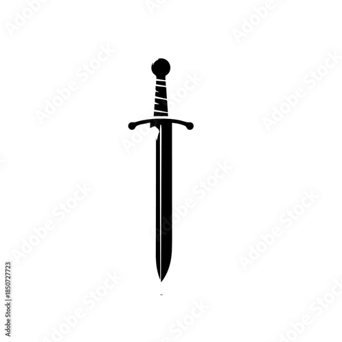 "Excalibur Sword Vector Illustration"