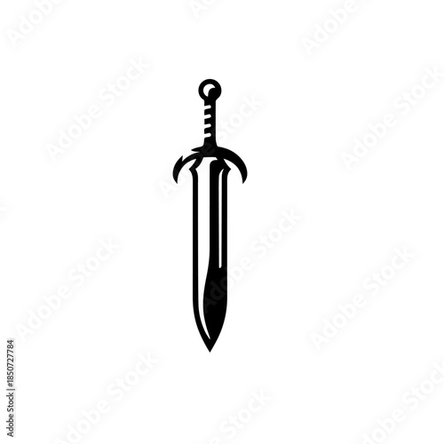 "Guardian Sword Vector Illustration"
