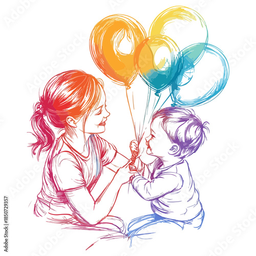 children's day, festival, vector, transparent background, party, fun, child, kids, celebration, childhood, children, happiness, smiling, smile, people, joy, cheerful