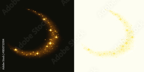 Bright orange flame animation for a glowing golden fire alphabet set for Christmas holiday celebration art