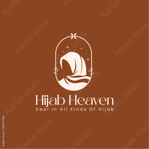 Hijab Logo Design Template