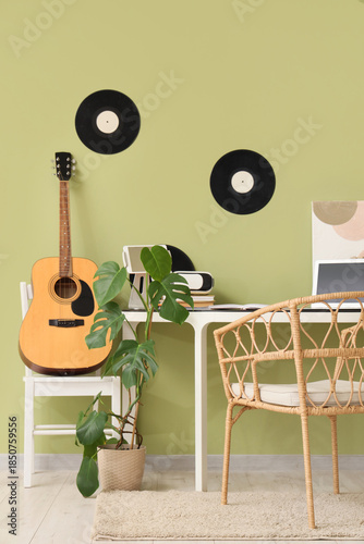 Interior of teenager's room...