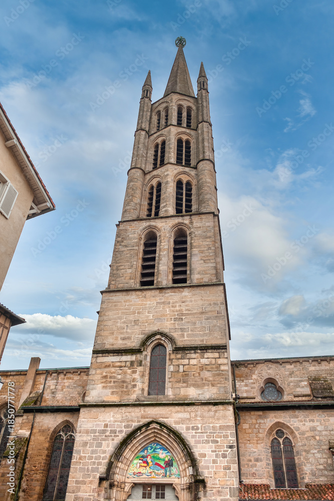Fototapeta premium Limoges is a historic capital city of the former French region of Limousin and prefecture of the district of Limoges.
