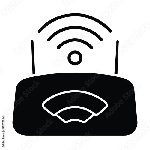 Wireless internet router device