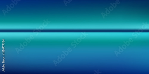 Blue-green gradient studio room, abstract background pattern, walls and floor wallpaper space interior