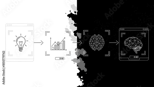 Innovative technology transforming business ideas into intelligent solutions