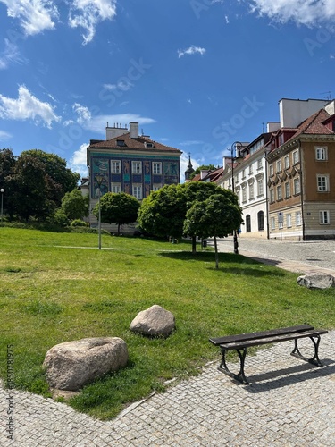 The old town of Warsaw